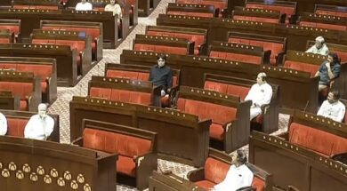 राज्यसभा से विपक्ष का बहिर्गमन