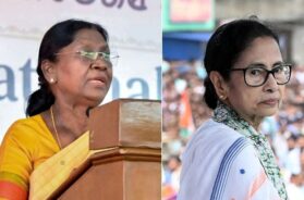 राष्ट्रपति मुर्मु व सीएम बनर्जी