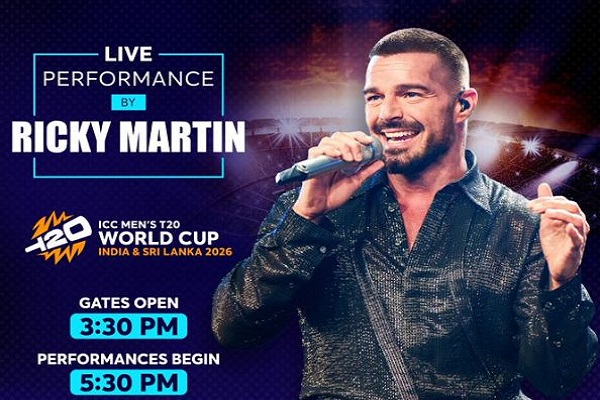 ICC टी20 विश्व कप : भारत-न्यूजीलैंड फाइनल से पहले होगा रंगारंग समापन समारोह, रिकी मार्टिन करेंगे परफॉर्म