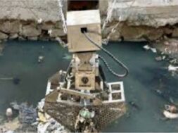 रोबोट से नहरों की सफाई