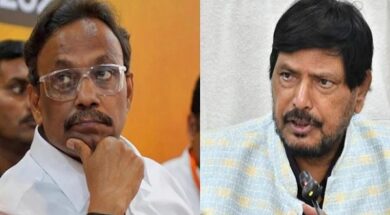 विनोद तावड़े व रामदास अठावले