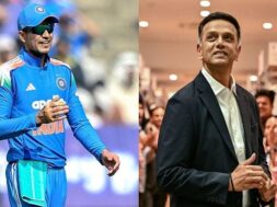 शुभमन गिल व राहुल द्रविड़