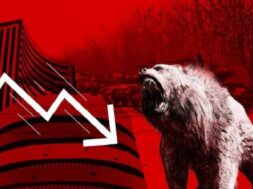 शेयर बाजार में बड़ी गिरावट