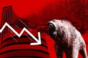 शेयर बाजार में बड़ी गिरावट