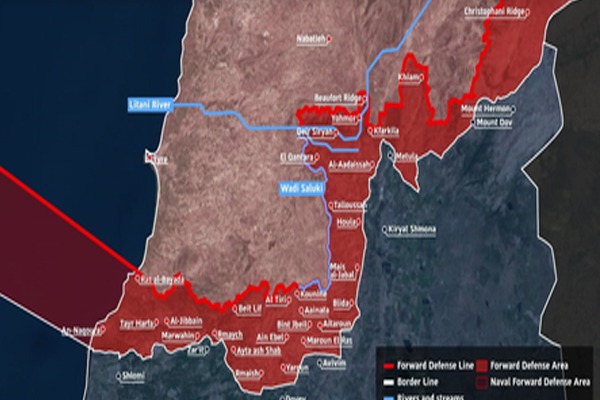 इजरायल ने दक्षिणी लेबनान में बफर जोन का नक्शा किया जारी, सीजफायर के बावजूद ऑपरेशन किए तेज