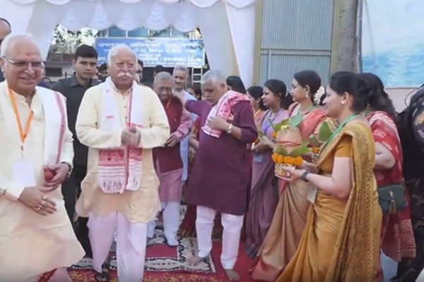 संघ प्रमुख ने किया संस्कृत भारती के केंद्रीय कार्यालय का उद्घाटन, भाषा को जन-जन तक पहुंचाने का संकल्प