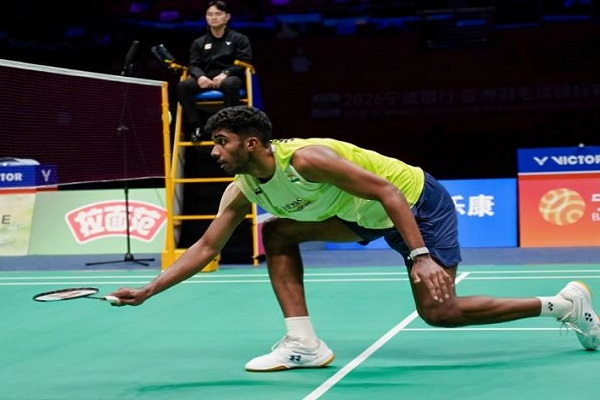 बैडमिंटन एशिया चैम्पियनशिप : आयुष शेट्टी ने दोहराया इतिहास, विश्व नंबर एक वितिदसार्न को स्तब्ध कर फाइनल में पहुंचे