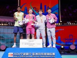 आयुष शेट्टी ने जीता रजत पदक