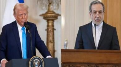ट्रंप व ईरानी विदेश मंत्री अब्बास अराघची