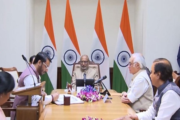 दिवंगत NCP नेता अजित पवार के बेटे पार्थ पवार ने राज्यसभा सदस्य के रूप में शपथ ली