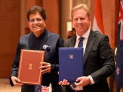 भारत -न्यूजीलैंड एफटीए पर हस्ताक्षर