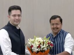 राघव चड्ढा व नितिन नवीन