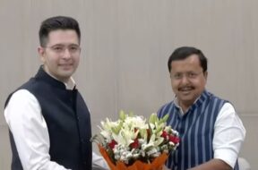 राघव चड्ढा व नितिन नवीन