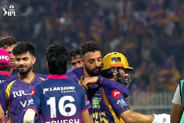 आईपीएल-19 : अंततः खुल गया KKR का खाता, मारक गेंदबाजी के बाद रिंकू-अनुकूल ने RR के खिलाफ दिलाई जीत