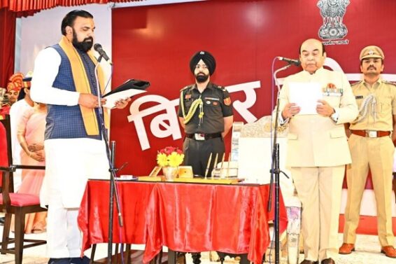 सम्राट चौधरी ने ली बिहार सीएम की शपथ