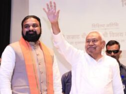 सम्राट चौधरी व नीतीश कुमार