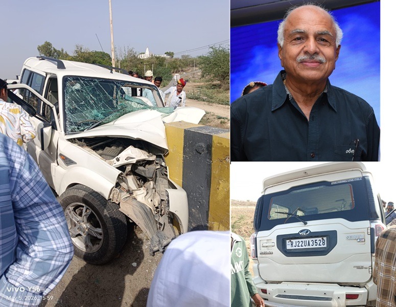 फिल्म प्रोड्यूसर आर.बी. चौधरी का सड़क हादसे में निधन, ब्यावर-पिंडवाड़ा फोरलेन पर हुआ हादसा, चेन्नई में होगा अंतिम संस्कार