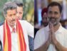 टी विजय व राहुल गांधी