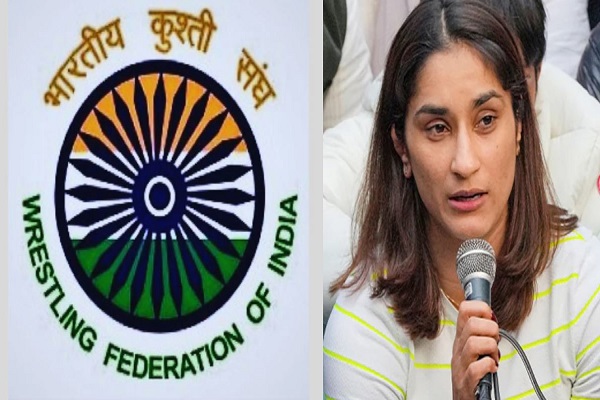 WFI ने विनेश फोगाट को जारी की कारण बताओ नोटिस, 26 जून तक घरेलू स्पर्धाओं में भागीदारी पर रोक