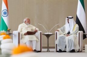 पीएम मोदी और यूएई के राष्ट्रपति नाहयान