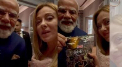 पीएम मोदी ने मेलोनी को दी मेलोडी