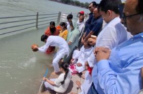 प्रतीक यादव की अस्थियां हरिद्वार में विसर्जित1