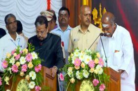 रंगासामी ने ली पुडुचेरी सीएम पद की शपथ