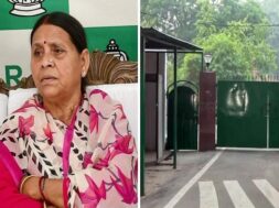 राबड़ी देवी के आवास पर मचा विवाद