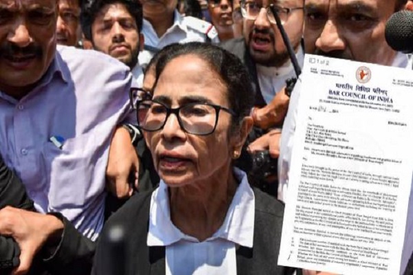 ममता बनर्जी वकील की ड्रेस में कलकत्ता HC पहुंचीं, BCI ने मांगी नामांकन की जानकारी