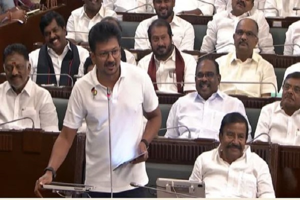 DMK नेता उदयनिधि ने फिर अलापा पुराना राग, विधानसभा में बोले- समाज को बांटने वाले सनातन धर्म को खत्म करना होगा