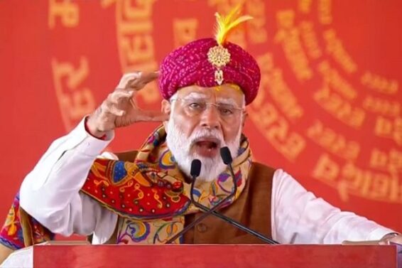 सोमनाथ में जनसभा के दौरान पीएम मोदी