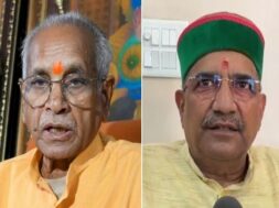 चंपत राय व अनिल मिश्रा