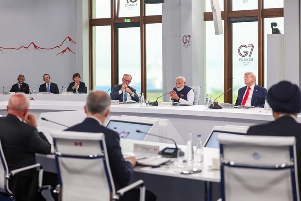 G7 शिखर सम्मेलन : वैश्विक अस्थिरता के बीच में पीएम मोदी ने ‘सर्वजन हिताय, सर्वजन सुखाय’ का किया आह्वान