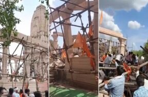 परभणी में हनुमान मंदिर में हादसा1