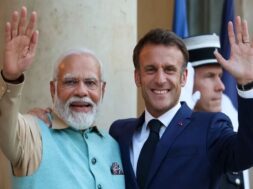 पीएम मोदी और फ्रांसीसी राष्ट्रपति मैक्रों