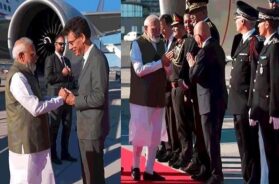 पीएम मोदी फ्रांस पहुंचे