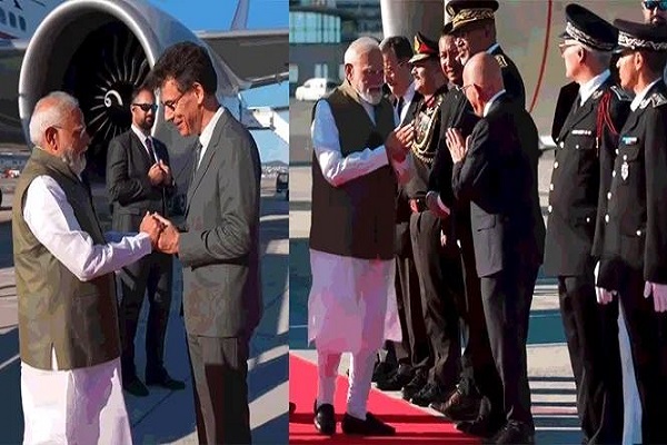 पीएम मोदी फ्रांस पहुंचे, भारतीय समुदाय ने नीस में किया भव्य स्वागत, मैक्रों संग करेंगे ‘भारत इनोवेट्स’ का शुभारंभ