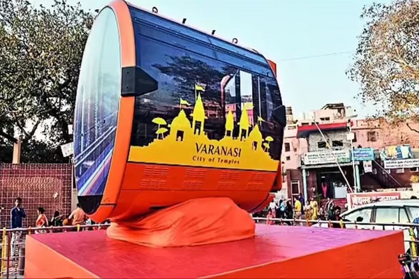 वाराणसी : रोप-वे के किराए पर शासन की मुहर, कैंट से गोदौलिया तक 50 रुपये में सफर, न्यूनतम किराया 10 रुपये