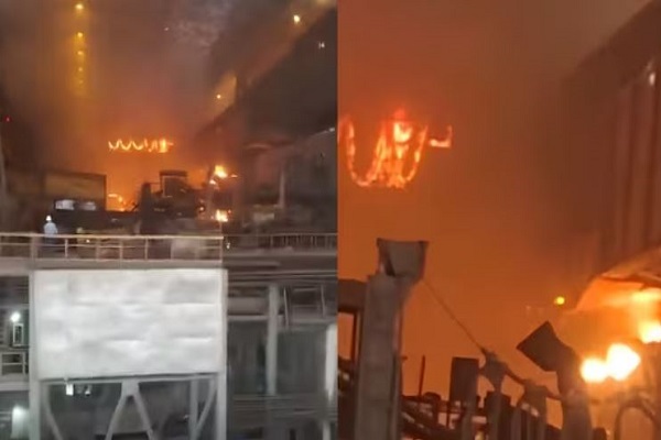 विशाखापत्तनम स्टील प्लांट में दर्दनाक हादसा : खौलता लिक्विड स्टील गिरने से 9 मजदूरों की मौत