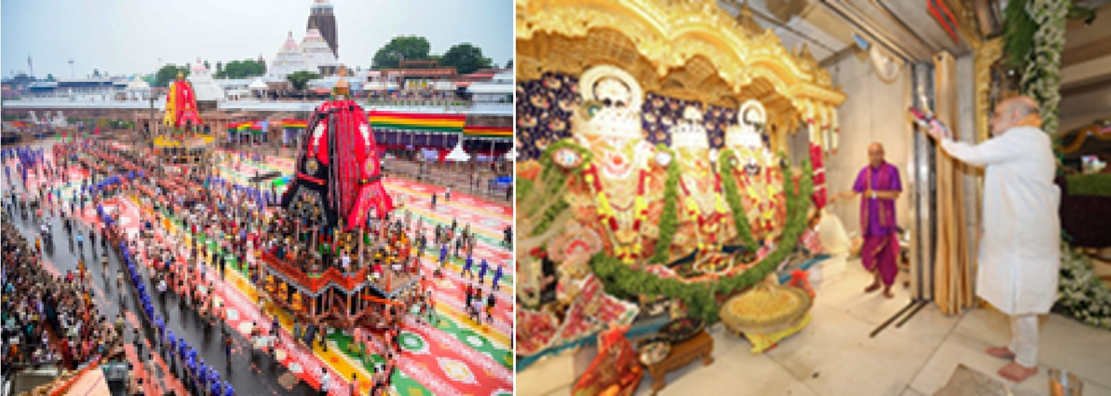 जगन्नाथ रथयात्रा 2026: अहमदाबाद में 149वीं रथयात्रा शुरू, पुरी में बारिश के बीच उमड़ा आस्था का सैलाब; राष्ट्रपति मुर्मु समेत नेताओं ने दी शुभकामनाएं