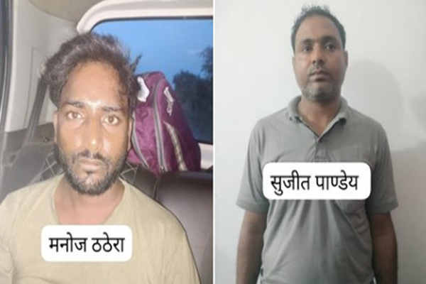 वसई-विरार शूटिंग केस में यूपी एसटीएफ की बड़ी सफलता, दो शूटर गिरफ्तार; महाराष्ट्र पुलिस के साथ संयुक्त कार्रवाई