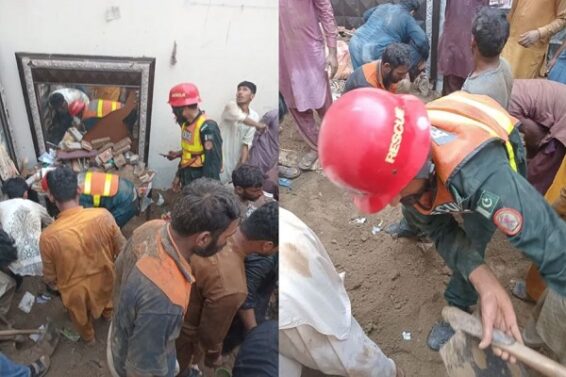 ट्यूशन सेंटर की छत गिरी, 14 बच्चे मरे