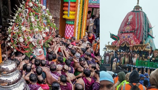 पुरी जगन्नाथ रथ यात्रा में भगदड़ जैसे हालात : दो श्रद्धालुओं की मौत, 150 से ज्यादा घायल अस्पताल में भर्ती