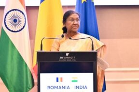 राष्ट्रपति द्रौपदी मुर्मु का रोमानिया दौरा