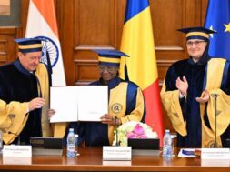 राष्ट्रपति मुर्मु को रोमानिया में मानद डॉक्टरेट उपाधि